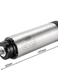Air Cooled CNC Spindle Motor 1.5KW 220V Dual Voltage 110V Option 24000 RPM 65mm Bore Four Bearings High Torque For CNC Wood Router Milling