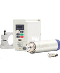 Powerful 1.5 kW ER11 Air Cooled Spindle Motor For CNC Machines With 1.5 kW Inverter VFD and 65mm Aluminum Bracket