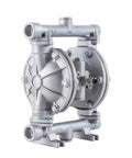 Air Operated Double Diaphragm Pump With One Half Inch Inlet And Outlet For Waste Oil And Chemical Transfer, stainless steel body
