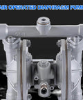 Air Operated Double Diaphragm Pump With One Half Inch Inlet And Outlet For Waste Oil And Chemical Transfer No Fuss Heavy Duty 9 GPM