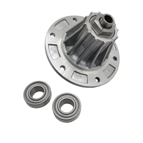 Premium Aluminum Diecast Lawn Mower Spindle Assembly With Bearings Replacement For Bobcat ZT3000 ZT3500 Mowers, parts view