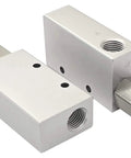 Vacuum Generator With G One Quarter Inch Female Thread Aluminum Alloy Body Durable Pneumatic Air Exhaust Generator