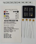 Plug And Play I2C Smart I O Expander And A D Converter Module For Arduino Projects Four Pack with components shown
