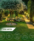 14 Gauge 2 Conductor Low Voltage Landscape Wire 100 Ft Flexible Pure Copper Direct Burial For Outdoor Lighting Installations