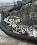 Sediment Filter Sock For Erosion Control And Storm Drain Protection, Highly Efficient Debris Barrier, flexible design in trench