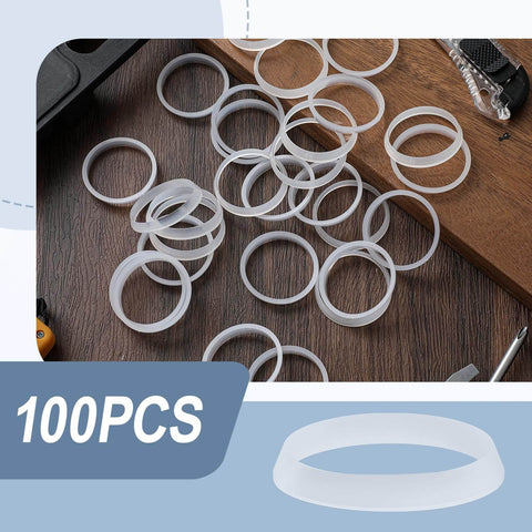 Beveled Slip Joint Washers 100 Pack One And One Half Inch Size 1.5 Inch O Ring Tubular Pipe Seal Washers for plumbing systems