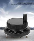 5V 60mm Rotary Encoder Handwheel for CNC milling machines on a scenic backdrop
