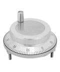 6 Terminal Manual Pulse Encoder 100PPR 5V Hand Wheel Rotary Knob For CNC Mill Router Control System 80mm Durable Metal