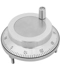 6 Terminal Manual Pulse Encoder 100PPR 5V Hand Wheel Rotary Knob for CNC Mill Router Control System, 80mm metal body
