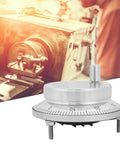 6 Terminal Manual Pulse Encoder 100PPR 5V Hand Wheel Rotary Knob For CNC Mill Router Control System with durable metal body.