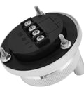 5V 4 Terminal Manual Pulse Generator Handwheel for CNC Mills Routers And Lathes, close-up of 60mm rotary encoder knob