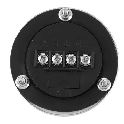 Back view of 5V 4 Terminal Manual Pulse Generator Handwheel for CNC Mills Routers and Lathes showing terminal connections and screws.