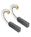 Two Pack 30mm X 11mm X 6mm Carbon Brush Assemblies For Electric Motors, Heavy Duty Washing Machine Replacement Parts, Plug And Play Fit