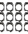 Carburetor Metering Diaphragm Pump Gasket Pack Of 12 For WYJ WYL WYK Model Carburetors Replaces 92-359 laid out flat