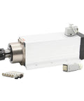 3.5KW ER25 Air Cooled Spindle Motor With Ceramic Bearings Square Type Flange Optional For Milling Machines and CNC Routers