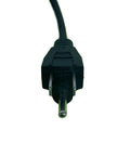 Close-up of the power cord for Chem Flow Diaphragm Pump For Chemical Dosing And Water Conditioning, Delivers Up To 15 GPD At 100 PSI.