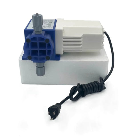Chem Flow Diaphragm Pump For Chemical Dosing And Water Conditioning, Delivers Up To 15 GPD At 100 PSI, 115 Volt Metering Pump