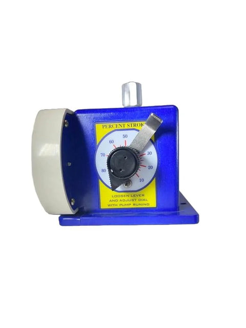 Chem Flow Diaphragm Pump for Chemical Dosing and Water Conditioning, delivers up to 15 GPD at 100 PSI, 115 Volt metering pump