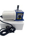 Chem Flow Diaphragm Metering Pump For Chlorine And Water Conditioning Applications, 15 GPD max, 100 PSI, 230 Volt