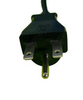 Close-up of a power plug for Chem Flow Diaphragm Metering Pump, 230 Volt, for chlorine and water conditioning applications.