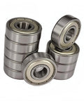 Ten Pack 6201 1/2 ZZ Ball Bearings Sealed Chrome Steel Pre Lubricated 12.7 by 32 by 10 mm for Coleman RV Fan Motors