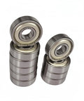 Ten Pack 6201 1/2 ZZ Ball Bearings Sealed Chrome Steel Pre Lubricated 12.7 By 32 By 10 Mm Replacement For Coleman RV Air Conditioner Fan Motors