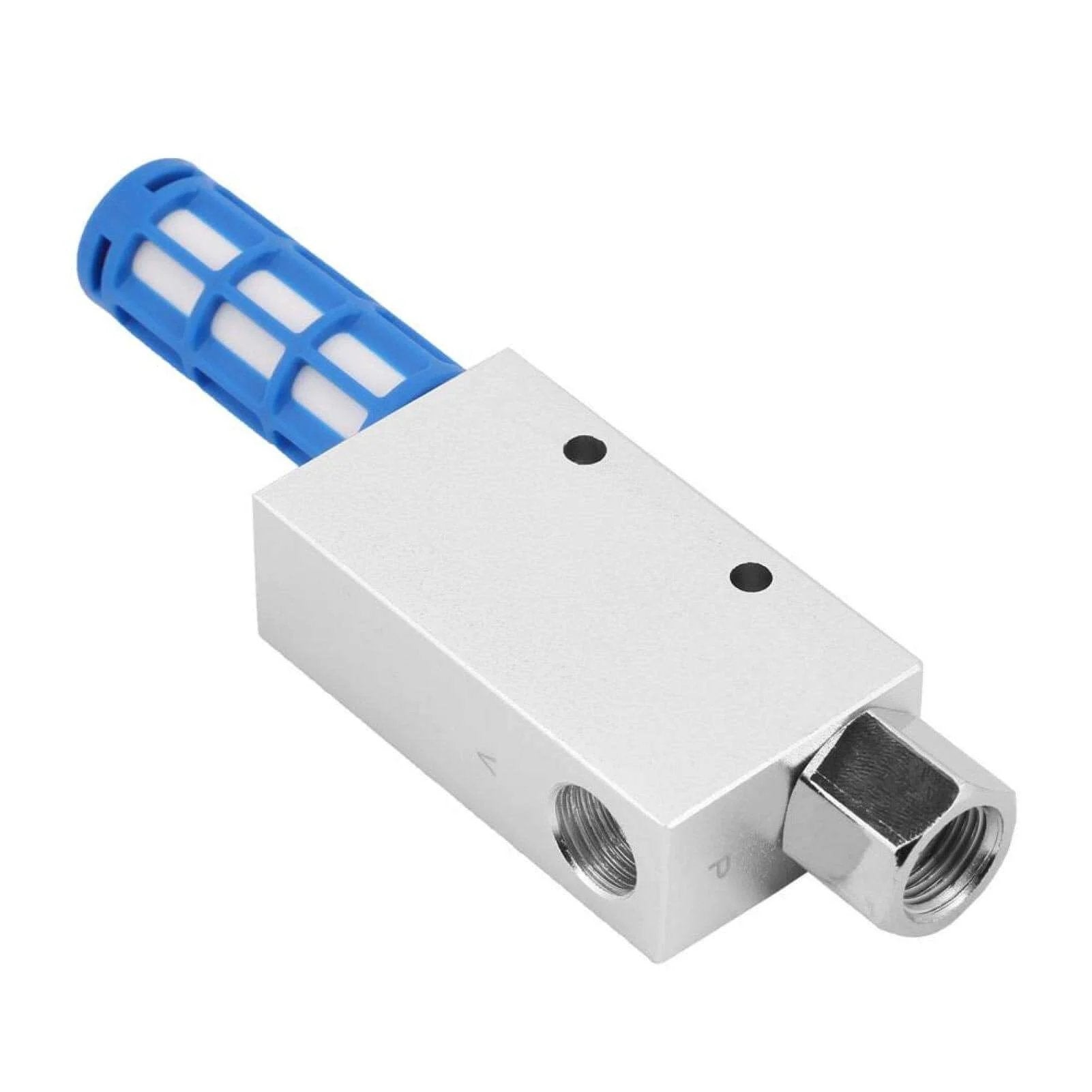 Compact Aluminum Vacuum Ejector | High Vacuum & Quiet