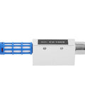 Aluminum Alloy Air Ejector Vacuum Generator CV-15HS, compact design with blue nozzle, for industrial automation.