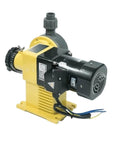 Side view of Small Diaphragm Metering Pump For Precise Liquid Dosing With Built To Last Rust Resistant Casing Easy Install And Quick Liquid Transfer JBB150 0.5 Flow Great For Lab And Industrial Use