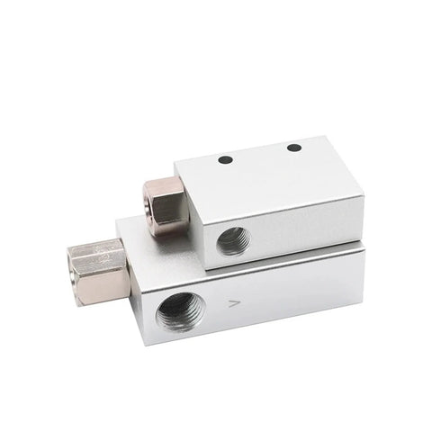 High Performance Vacuum Generator With Air Exhaust Ejector And Pneumatic Negative Control Valve For Industrial Automation, CV-15HS-12mm, compact design