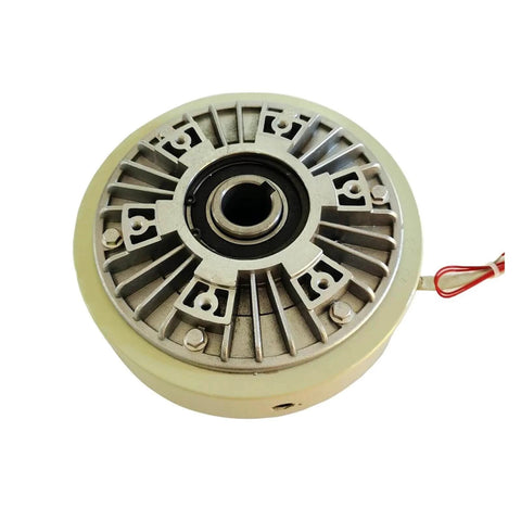 Hollow Shaft Magnetic Particle Controller For Tension Control Kits, FZ25K1 2.5 Kg Magnetic Particle Winding Brake, alloy, front view