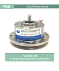 Micro Magnetic Powder Brake Clutch For Servo Motors 1800 RPM Sleek And Beefy Torque 0.5 To 10 Nm Compact Magnetic Particle Brake