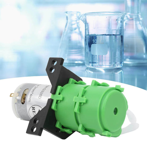 Compact 2x4mm Peristaltic Pump Head For Dosing And Water Circulation Of Viscous And Nonviscous Liquids DC12V lab setting