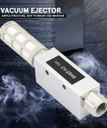 CV-25HS Compact Compressed Air Regulator And Vacuum Ejector For Pneumatic Systems, Aluminum Alloy Body, 2.5mm Nozzle