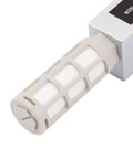 CV-25HS Compact Compressed Air Regulator and Vacuum Ejector, aluminum alloy body, close-up of precision threads and quick connect nozzle