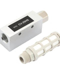 CV-25HS Compact Compressed Air Regulator And Vacuum Ejector For Pneumatic Systems, Aluminum Alloy Body, 2.5mm Nozzle Diameter