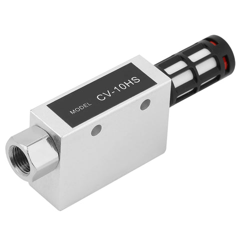 Compact Pneumatic Vacuum Generator CV 10HS, Aluminum Build, Venturi Ejector, For Industrial Use, Corrosion Resistant, Low Noise Exhaust.