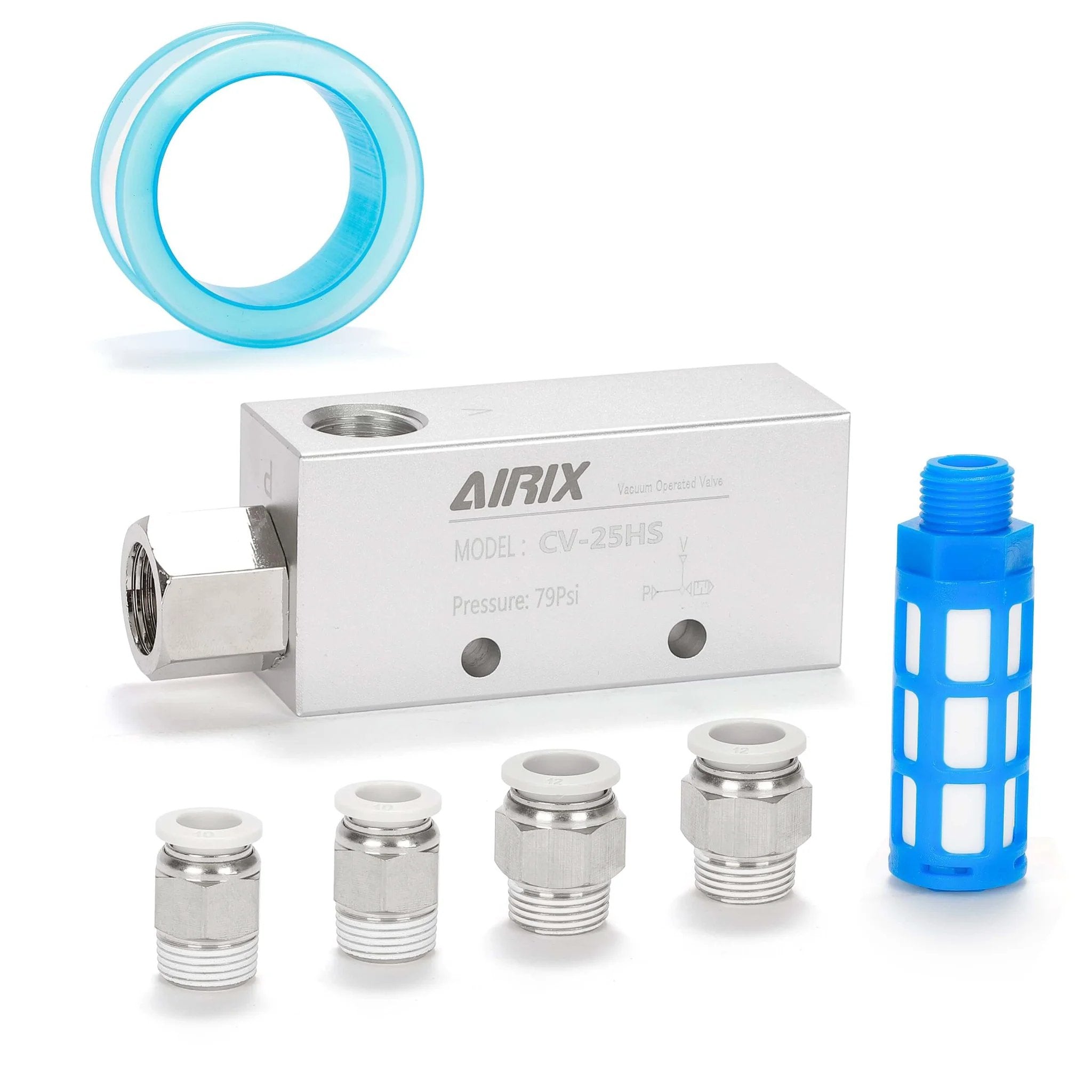 Compact Vacuum Ejector: Fast-Response Efficiency