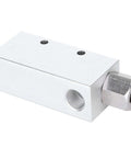 Compact Vacuum Generator For Pneumatic Systems CV 25HS Air Exhaust Ejector Venturi Vacuum Pump, aluminum block design for automation.