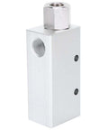 Compact Vacuum Generator For Pneumatic Systems CV 25HS, aluminum alloy, side view showing precision threads.