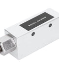 Compact Vacuum Generator For Pneumatic Systems CV 25HS Air Exhaust Ejector Venturi Vacuum Pump, aluminum block, precision threads visible