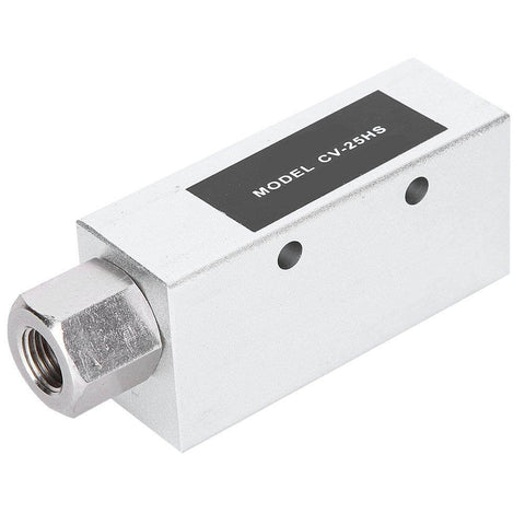 Compact Vacuum Generator For Pneumatic Systems CV 25HS Air Exhaust Ejector Venturi Vacuum Pump, aluminum block, precision threads visible