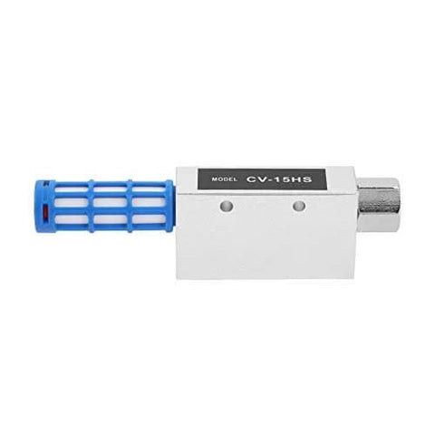 Side view of Compact Vacuum Generator With Pneumatic Exhaust Ejector And Air Fitting For Vacuum Suction Cup Systems No Air Leakage