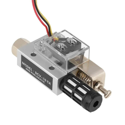 SCV-10CK Vacuum Generator Negative Pressure Generator Pneumatic Exhaust Compact Air Ejector Fitting with wiring detail