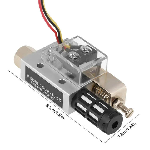 SCV-10CK Vacuum Generator Negative Pressure Generator Pneumatic Exhaust Compact Air Ejector Fitting