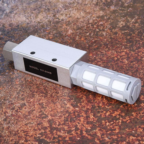 Venturi Vacuum Generator For Pneumatic Systems And Air Compressors CV-25HS Vacuum Ejector with secure threaded connection.