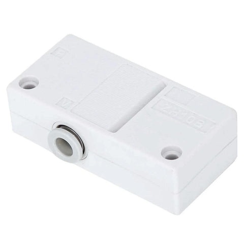 Venturi Vacuum Generator Pneumatic System Set Of 6 AZH10BS-06-06, compact white unit, 13.0 x 7.0 x 2.0 dimensions, side view