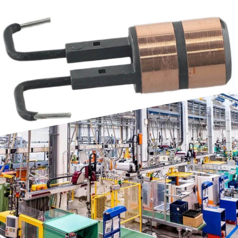 Slip Ring Assembly 14.8mm OD Copper Motor Collector Ring for DC Motor and Power Tools, factory in background