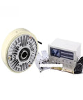 Magnetic Powder Brake DC24V For Textile And Packaging Unwinders with Tension Controller Kit, 12Nm torque, non-contact brake and accessories