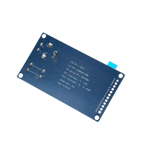 Back view of Dope TFT Display Screen Kit with EC11 Rotary Encoder Combo Module showing SPI interface for 1.8 inch and 2.4 inch displays.